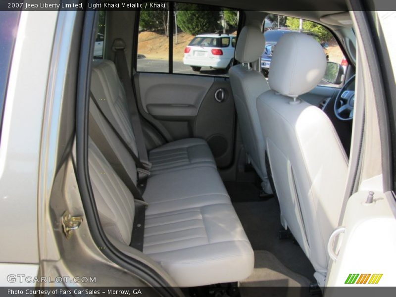 Light Khaki Metallic / Khaki 2007 Jeep Liberty Limited