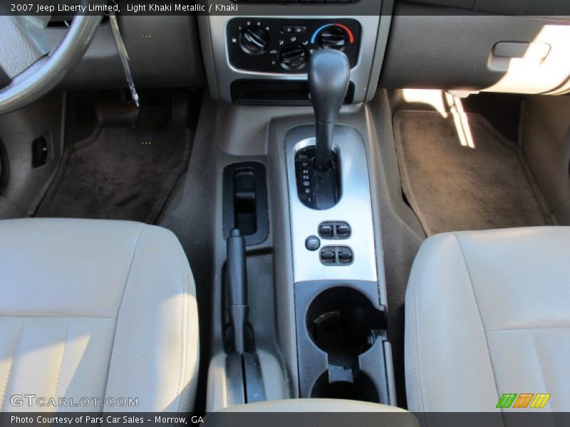 Light Khaki Metallic / Khaki 2007 Jeep Liberty Limited