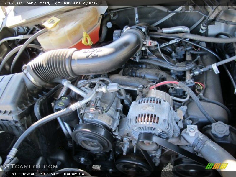 Light Khaki Metallic / Khaki 2007 Jeep Liberty Limited