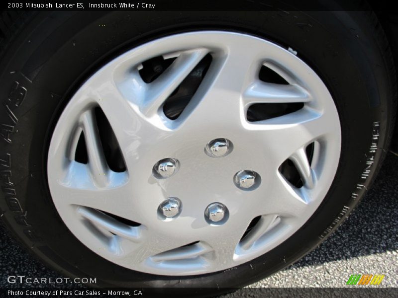 Innsbruck White / Gray 2003 Mitsubishi Lancer ES