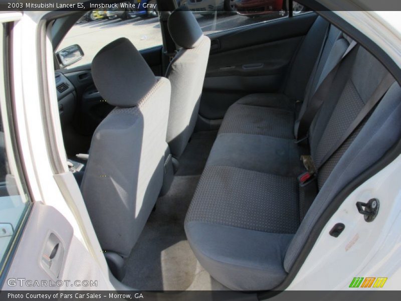 Innsbruck White / Gray 2003 Mitsubishi Lancer ES