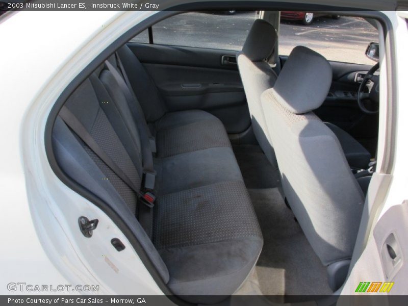 Innsbruck White / Gray 2003 Mitsubishi Lancer ES