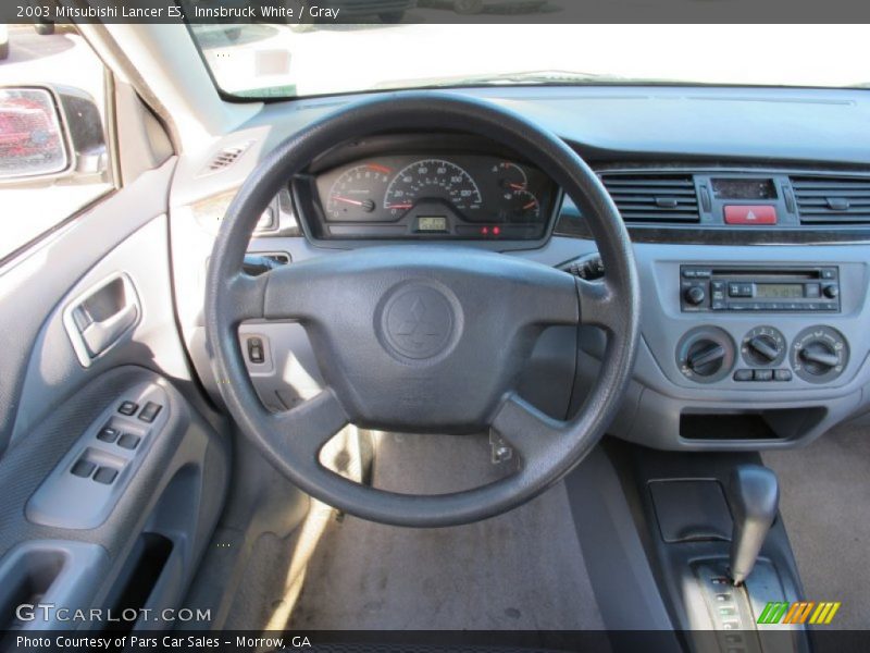 Innsbruck White / Gray 2003 Mitsubishi Lancer ES