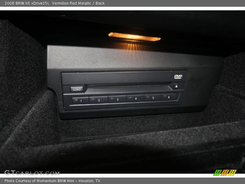 Vermilion Red Metallic / Black 2008 BMW X6 xDrive35i
