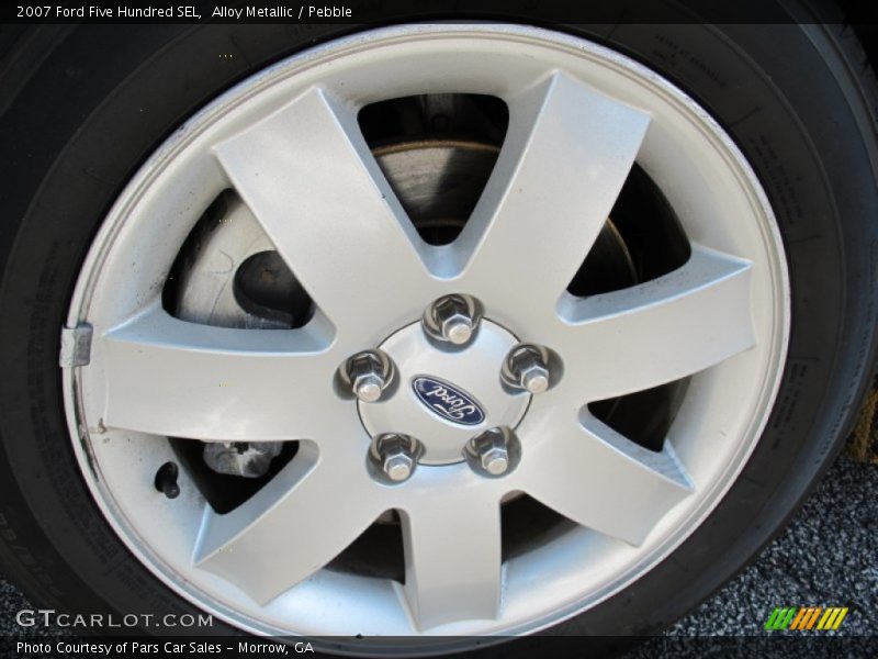 Alloy Metallic / Pebble 2007 Ford Five Hundred SEL
