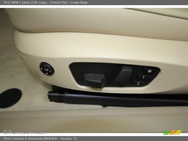 Crimson Red / Cream Beige 2012 BMW 3 Series 328i Coupe
