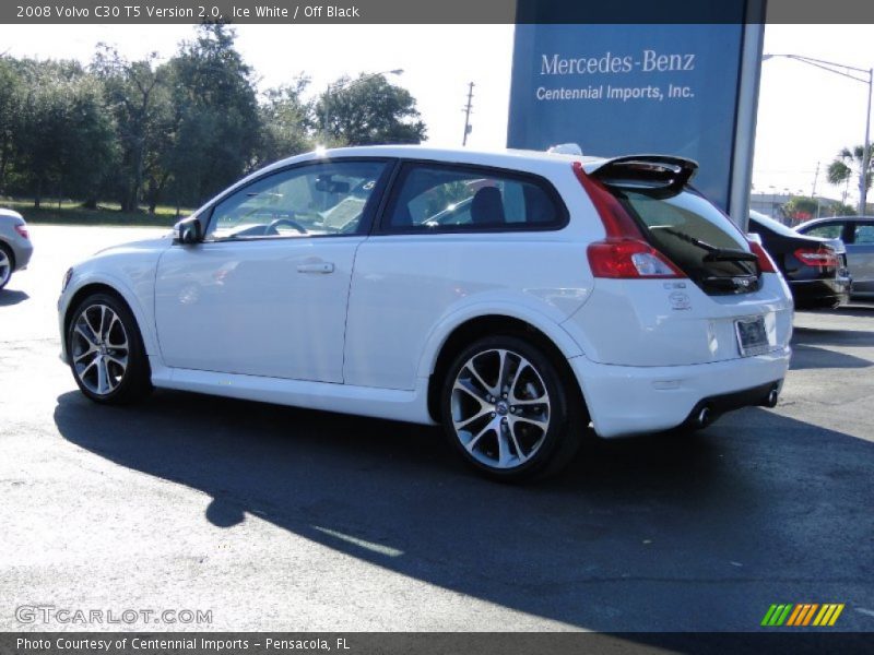 Ice White / Off Black 2008 Volvo C30 T5 Version 2.0