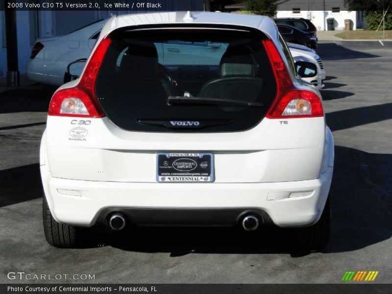 Ice White / Off Black 2008 Volvo C30 T5 Version 2.0