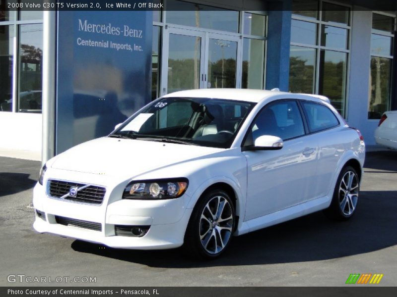 Ice White / Off Black 2008 Volvo C30 T5 Version 2.0