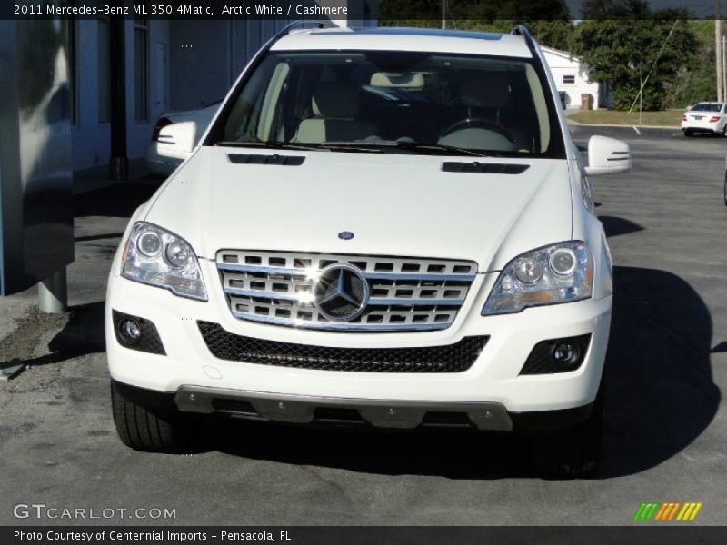 Arctic White / Cashmere 2011 Mercedes-Benz ML 350 4Matic