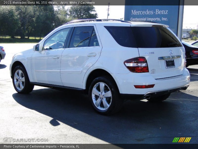 Arctic White / Cashmere 2011 Mercedes-Benz ML 350 4Matic