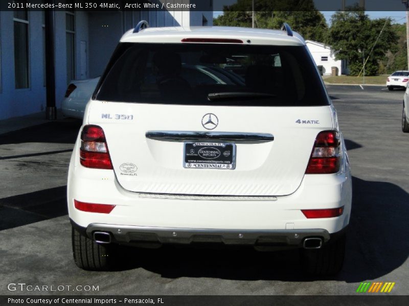 Arctic White / Cashmere 2011 Mercedes-Benz ML 350 4Matic