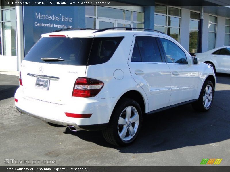 Arctic White / Cashmere 2011 Mercedes-Benz ML 350 4Matic