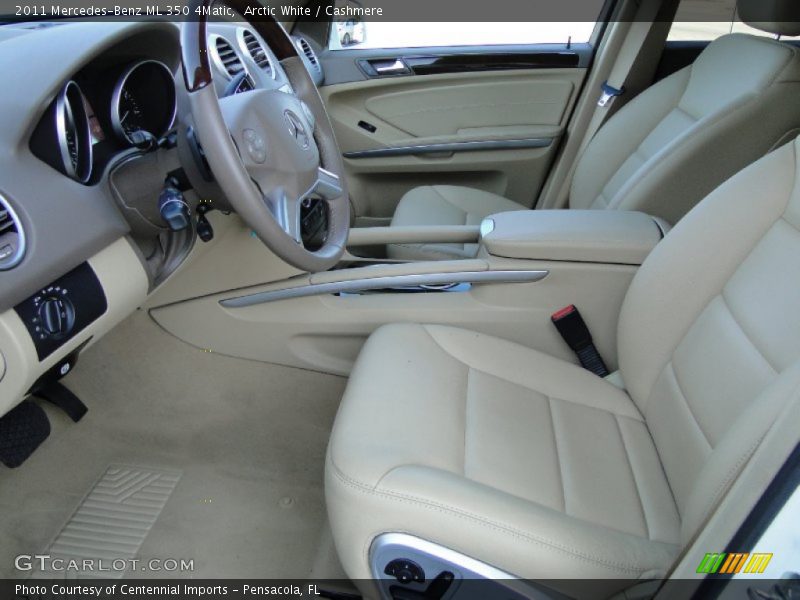 Arctic White / Cashmere 2011 Mercedes-Benz ML 350 4Matic