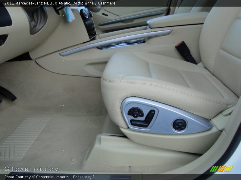 Arctic White / Cashmere 2011 Mercedes-Benz ML 350 4Matic