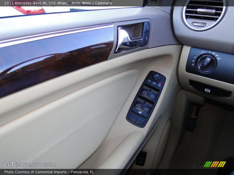 Arctic White / Cashmere 2011 Mercedes-Benz ML 350 4Matic