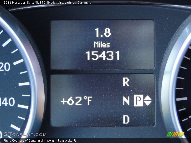 Arctic White / Cashmere 2011 Mercedes-Benz ML 350 4Matic