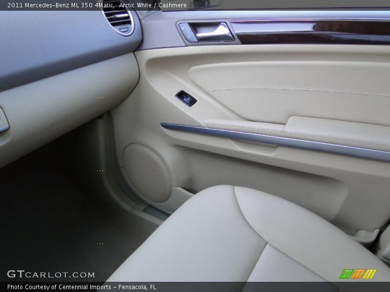 Arctic White / Cashmere 2011 Mercedes-Benz ML 350 4Matic