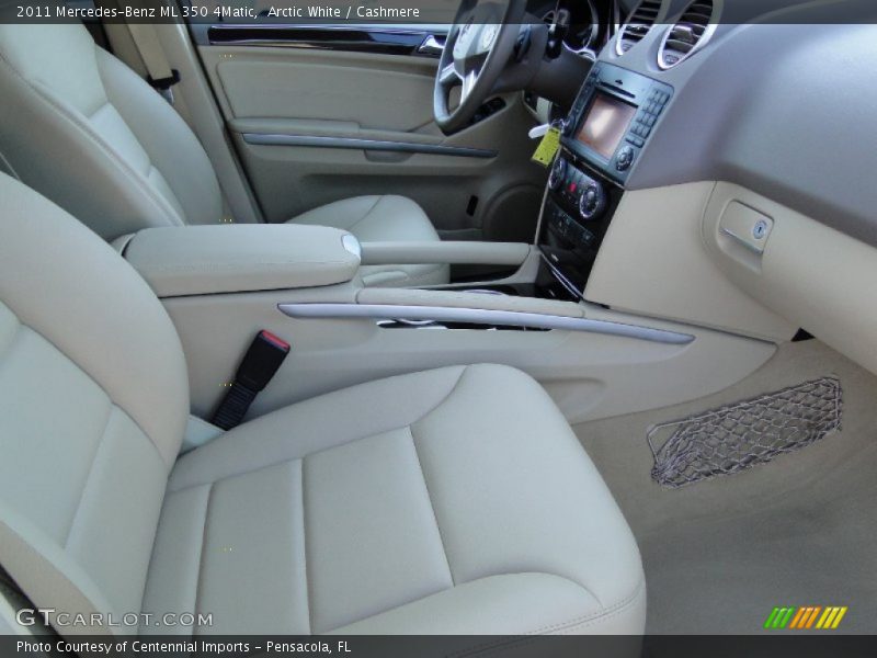 Arctic White / Cashmere 2011 Mercedes-Benz ML 350 4Matic