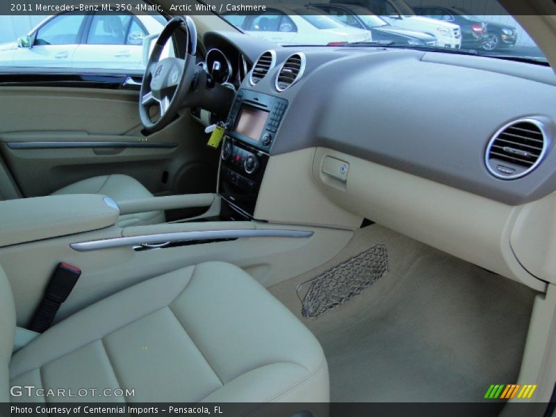 Arctic White / Cashmere 2011 Mercedes-Benz ML 350 4Matic