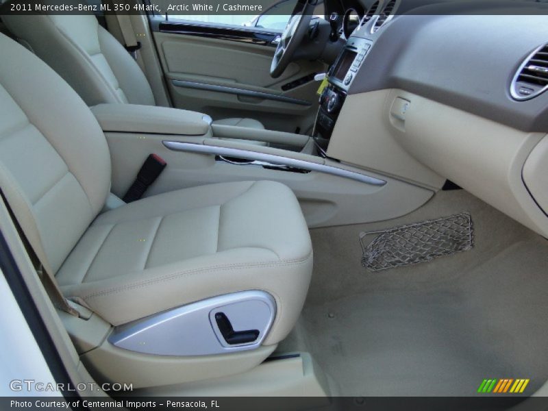 Arctic White / Cashmere 2011 Mercedes-Benz ML 350 4Matic