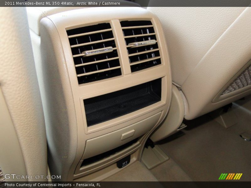 Arctic White / Cashmere 2011 Mercedes-Benz ML 350 4Matic
