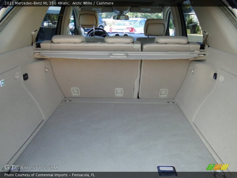 Arctic White / Cashmere 2011 Mercedes-Benz ML 350 4Matic