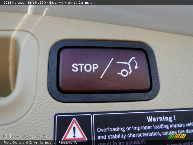 Arctic White / Cashmere 2011 Mercedes-Benz ML 350 4Matic
