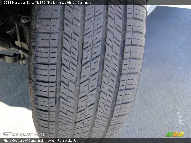 Arctic White / Cashmere 2011 Mercedes-Benz ML 350 4Matic