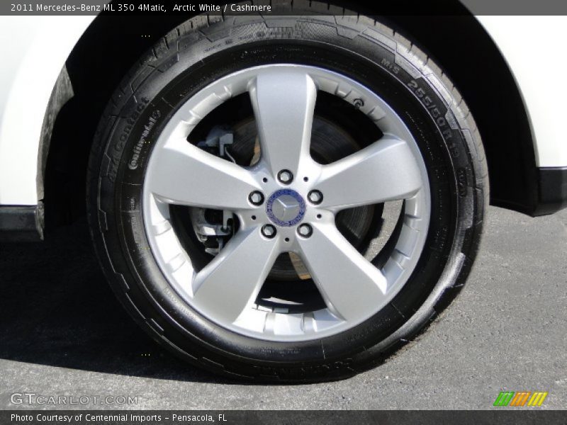 Arctic White / Cashmere 2011 Mercedes-Benz ML 350 4Matic