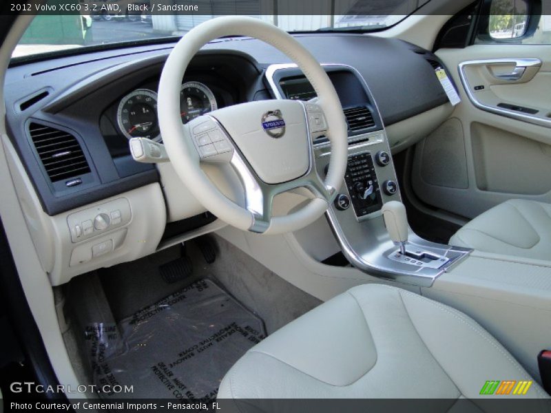 Black / Sandstone 2012 Volvo XC60 3.2 AWD