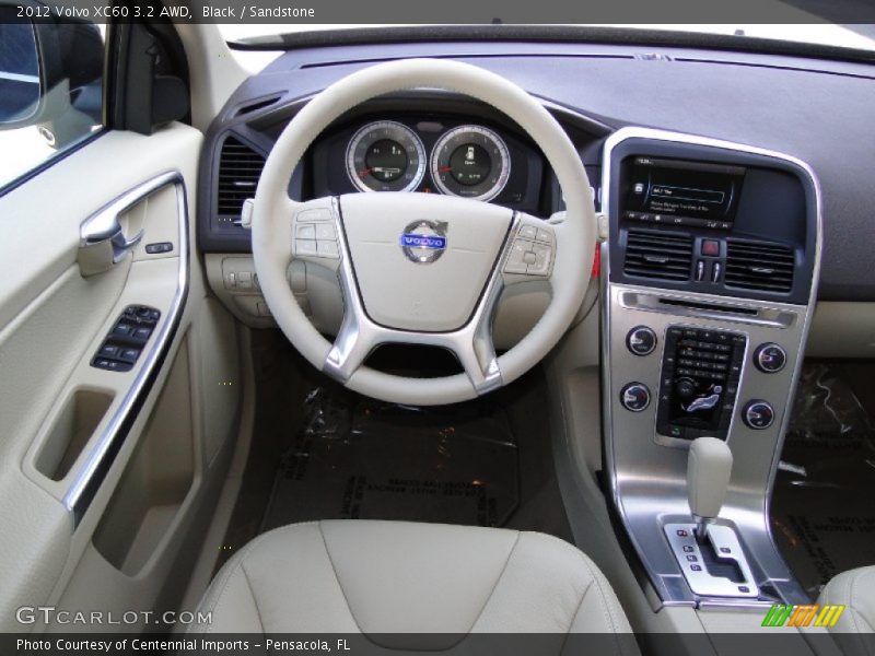 Black / Sandstone 2012 Volvo XC60 3.2 AWD
