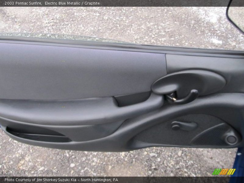 Electric Blue Metallic / Graphite 2003 Pontiac Sunfire