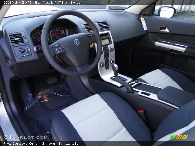  2012 C30 T5 Off Black/Blonde Interior