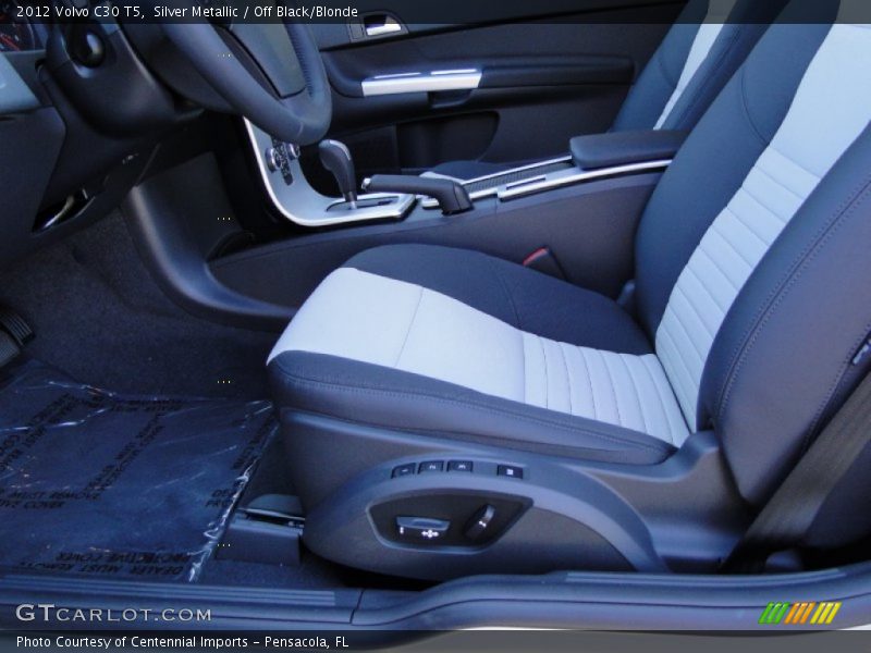 Silver Metallic / Off Black/Blonde 2012 Volvo C30 T5