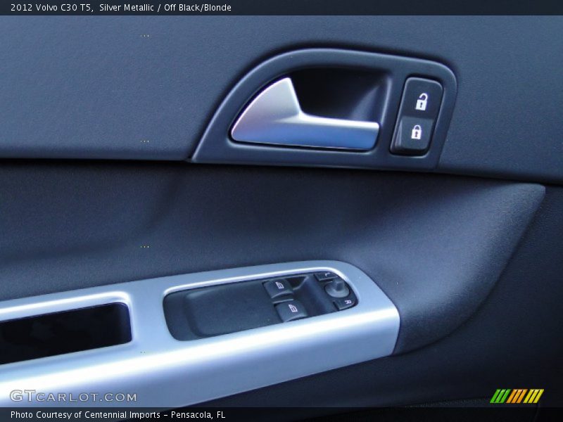 Silver Metallic / Off Black/Blonde 2012 Volvo C30 T5