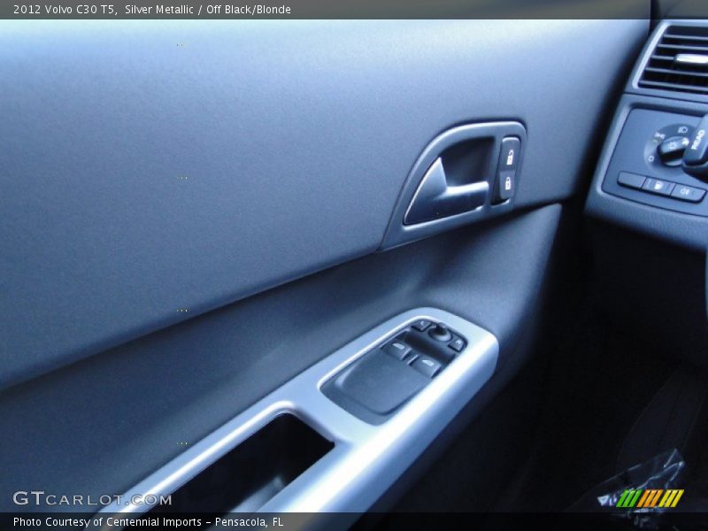 Silver Metallic / Off Black/Blonde 2012 Volvo C30 T5
