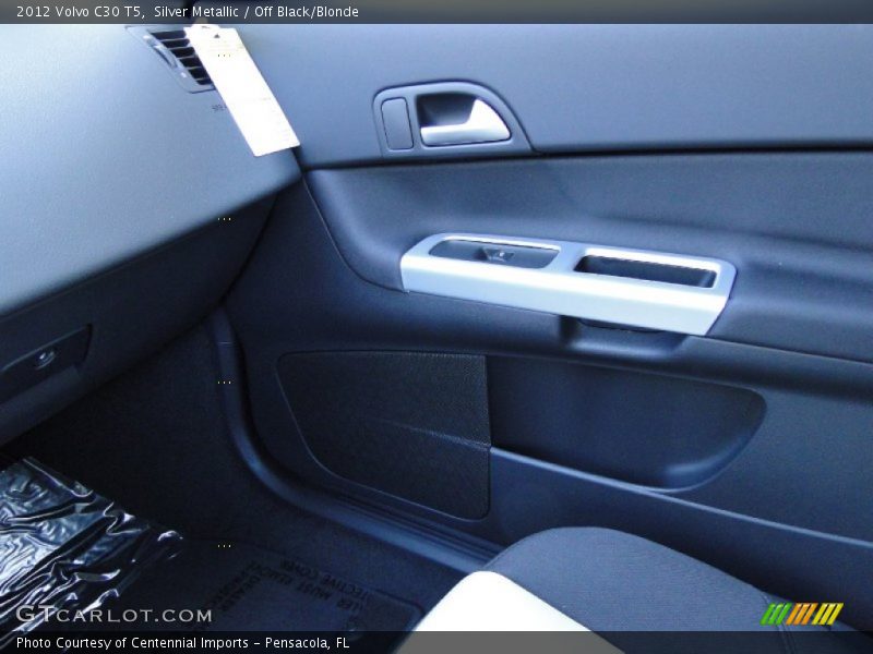 Silver Metallic / Off Black/Blonde 2012 Volvo C30 T5