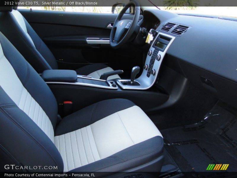 Silver Metallic / Off Black/Blonde 2012 Volvo C30 T5