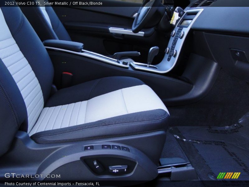 Silver Metallic / Off Black/Blonde 2012 Volvo C30 T5