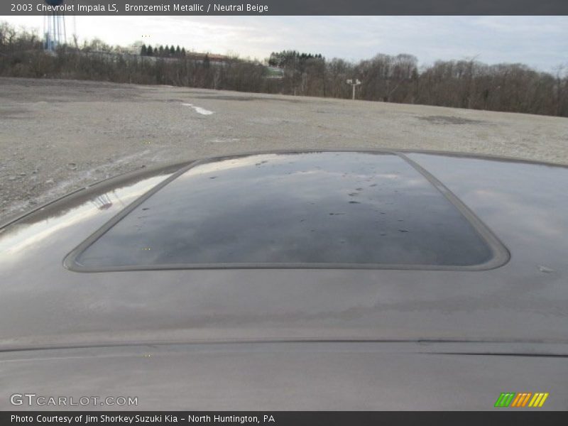 Bronzemist Metallic / Neutral Beige 2003 Chevrolet Impala LS