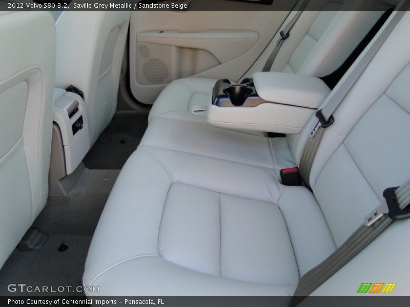 Saville Grey Metallic / Sandstone Beige 2012 Volvo S80 3.2