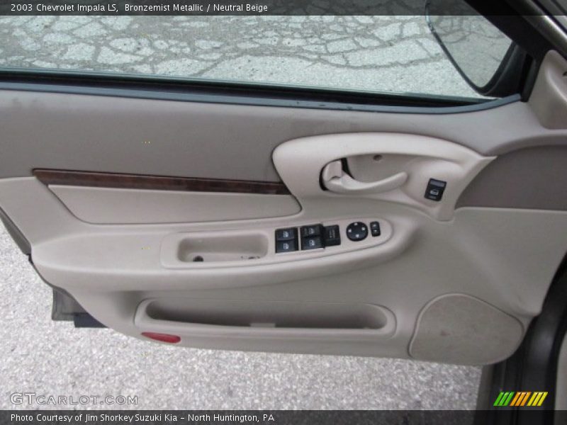 Bronzemist Metallic / Neutral Beige 2003 Chevrolet Impala LS