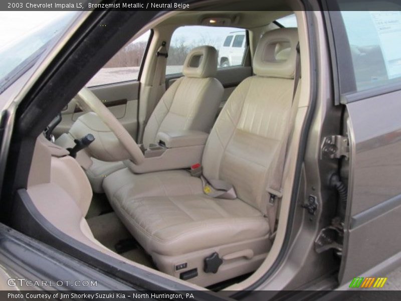 Bronzemist Metallic / Neutral Beige 2003 Chevrolet Impala LS