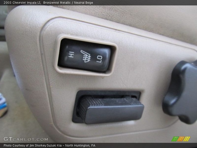 Bronzemist Metallic / Neutral Beige 2003 Chevrolet Impala LS