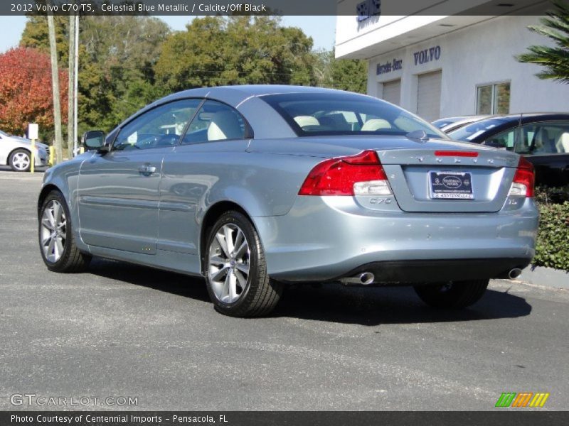 Celestial Blue Metallic / Calcite/Off Black 2012 Volvo C70 T5