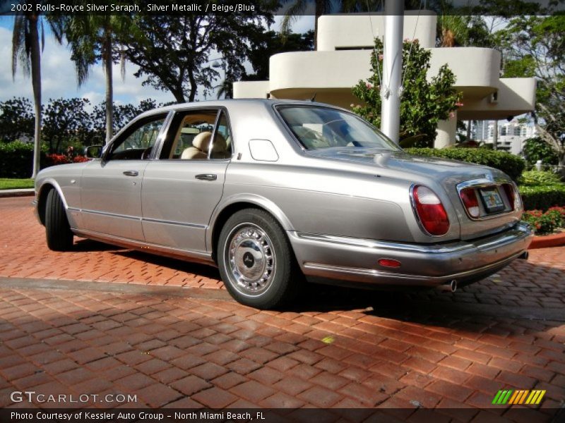 Silver Metallic / Beige/Blue 2002 Rolls-Royce Silver Seraph