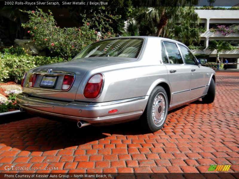 Silver Metallic / Beige/Blue 2002 Rolls-Royce Silver Seraph