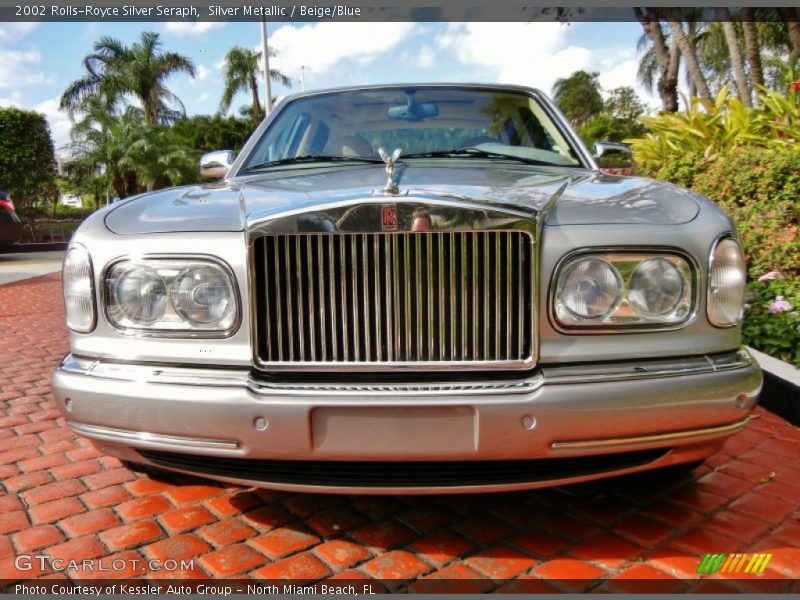 Silver Metallic / Beige/Blue 2002 Rolls-Royce Silver Seraph