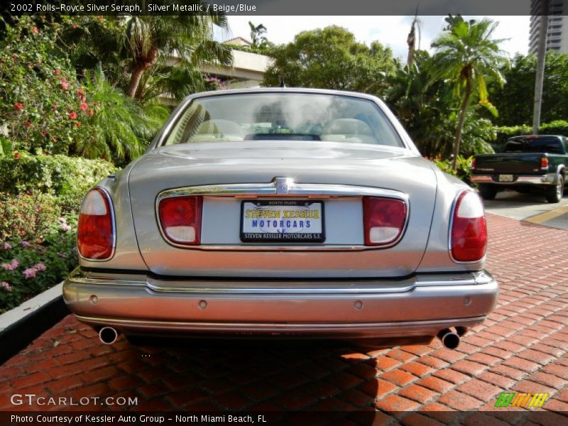 Silver Metallic / Beige/Blue 2002 Rolls-Royce Silver Seraph
